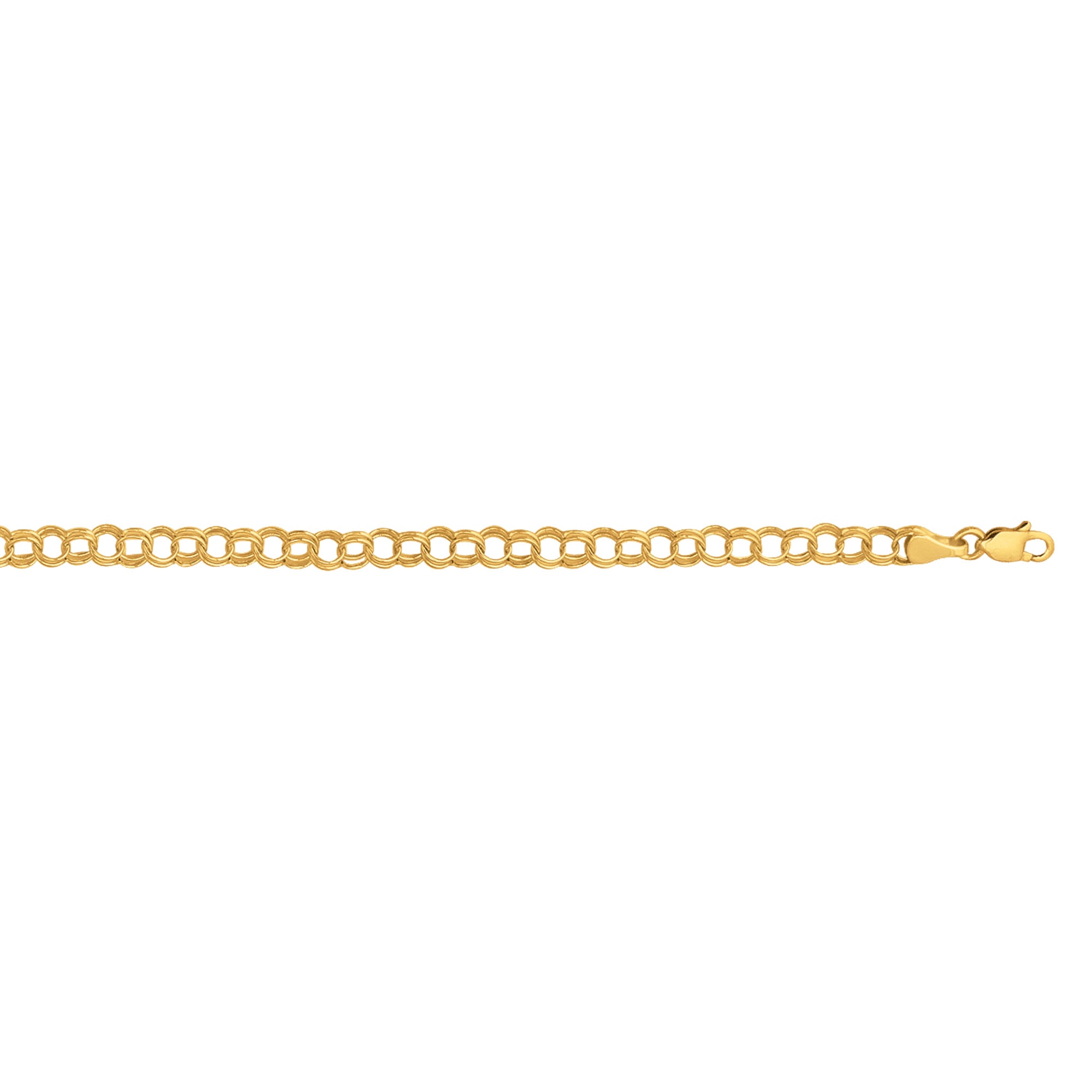 10K Gold Small Charm Bracelet