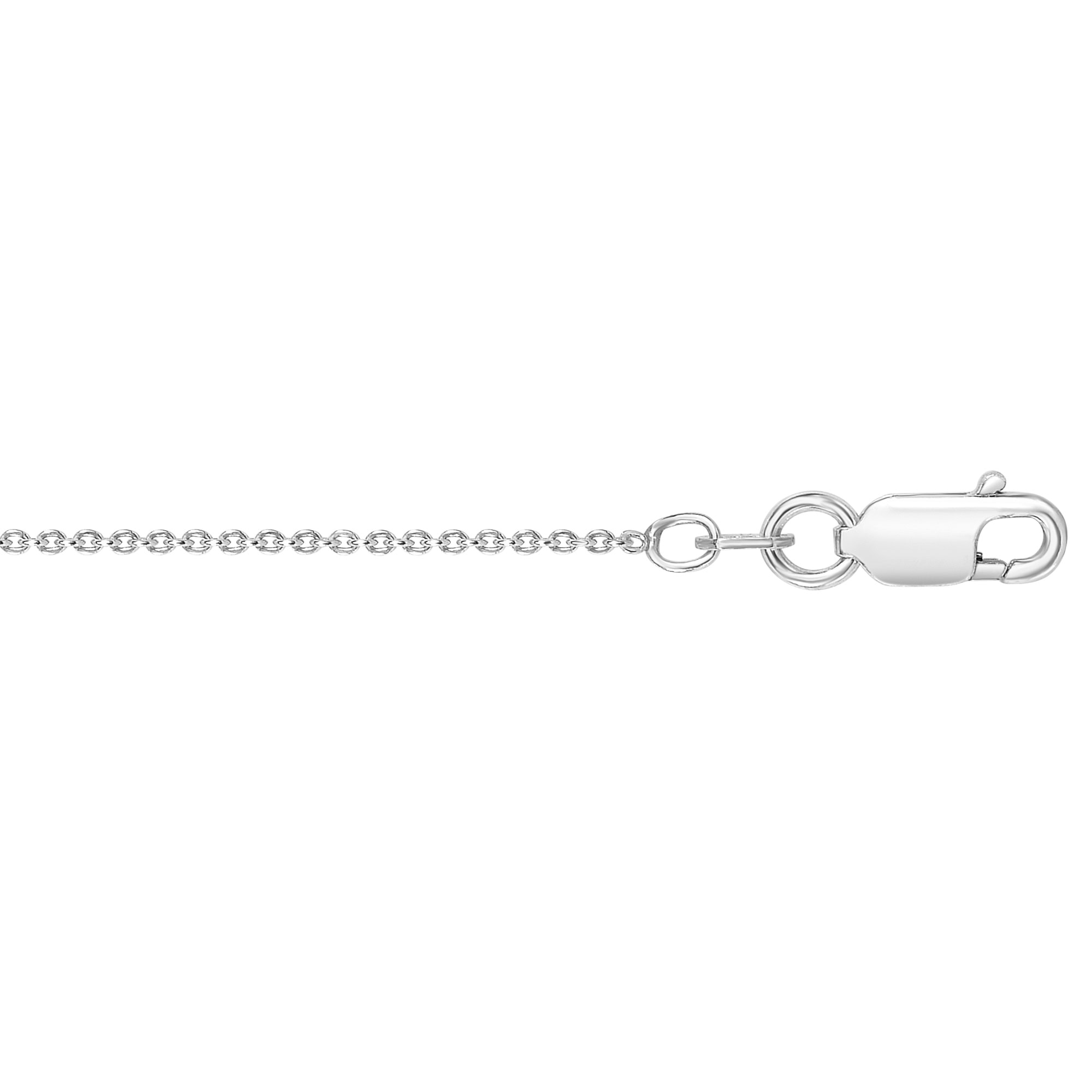 Silver .9mm Round Cable Chain