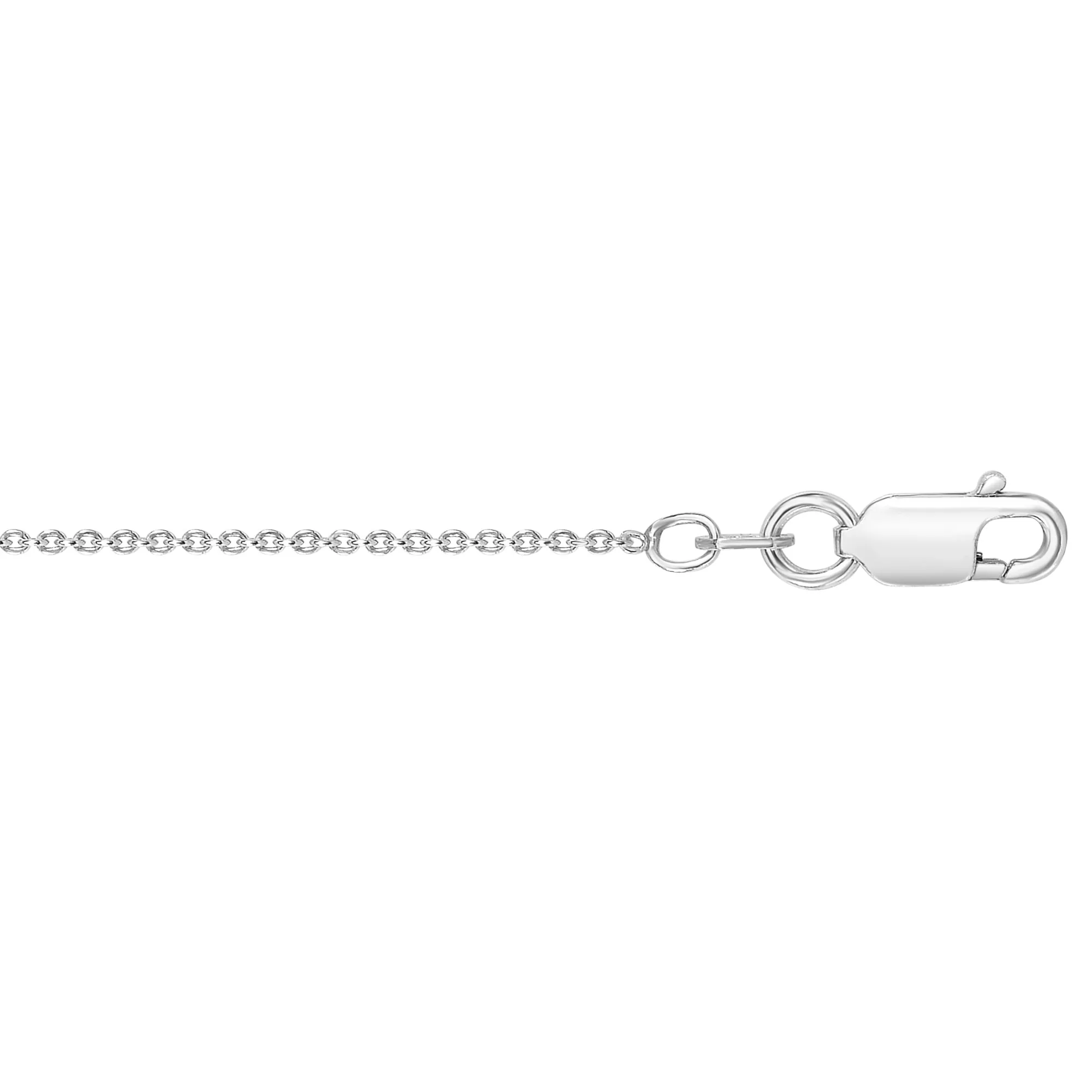 Silver 2.1mm Round Cable Chain